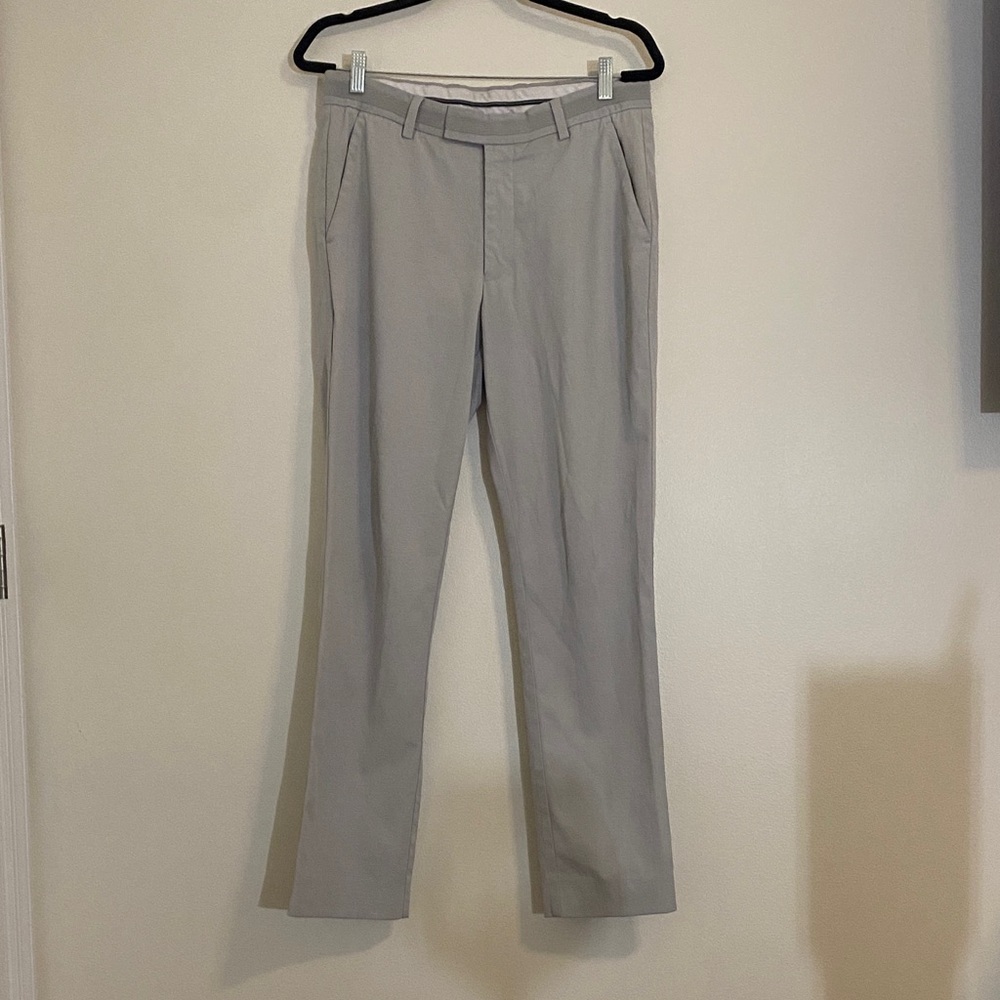 G/Fore G4 5 Pocket Golf Pants Straight Leg Stretch Gray Chino Sz 32"x31"